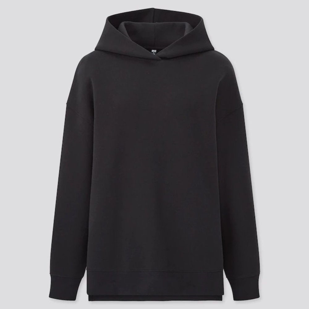 Uniqlo Drop Sleeve Black Sweatshirt | Size XS